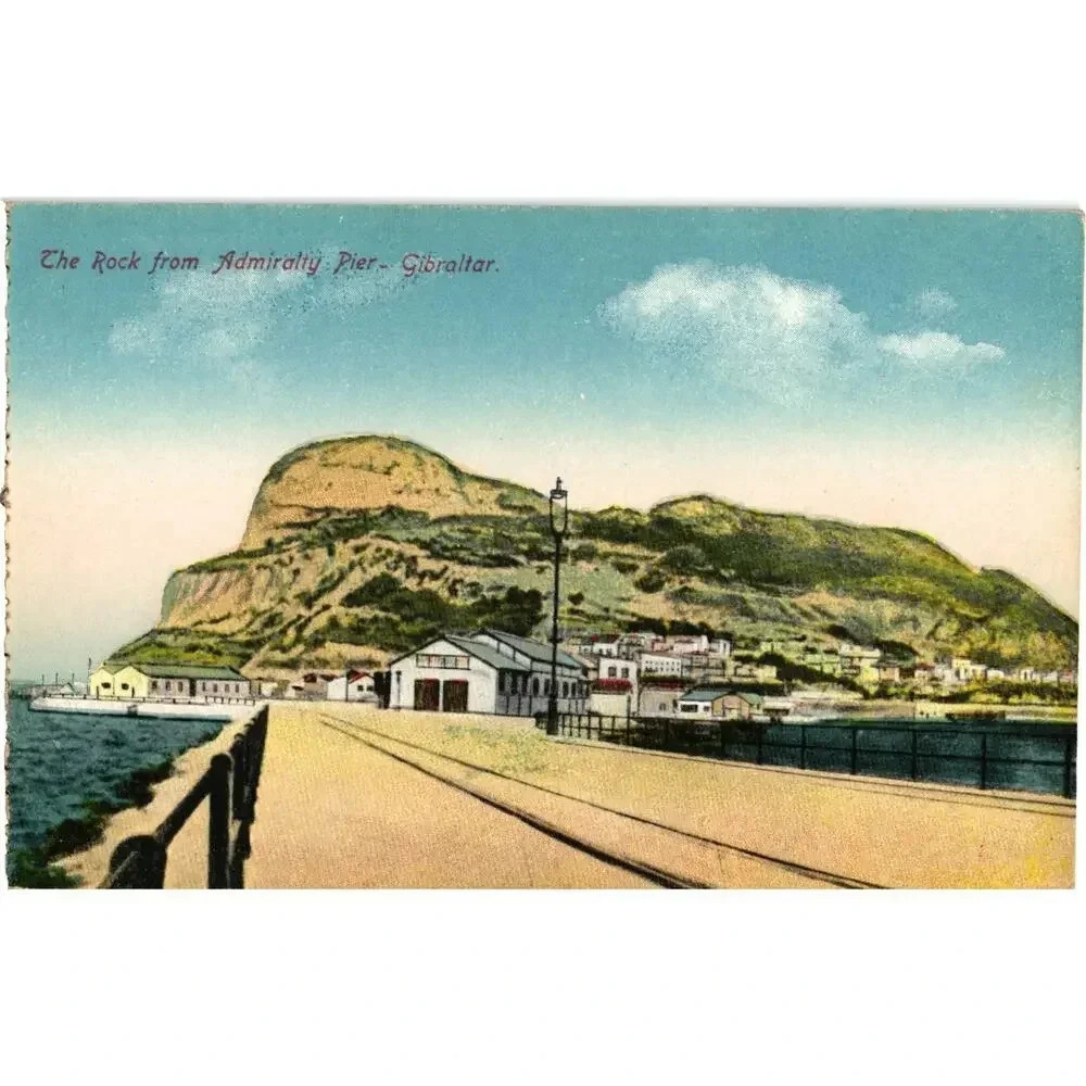 The Rock from Admiralty Pier Postcard